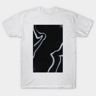 Marbled paint T-Shirt